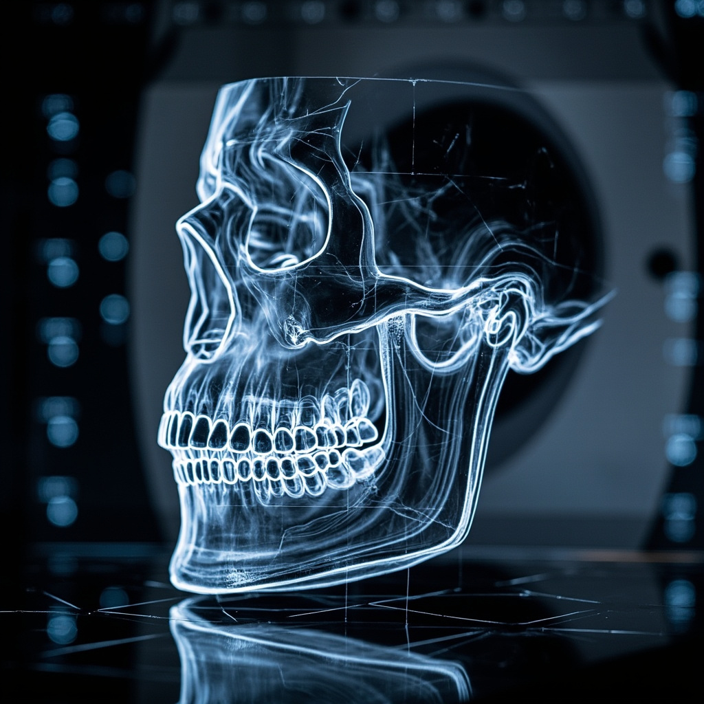 3D cone beam CT dental imaging system with AI analysis