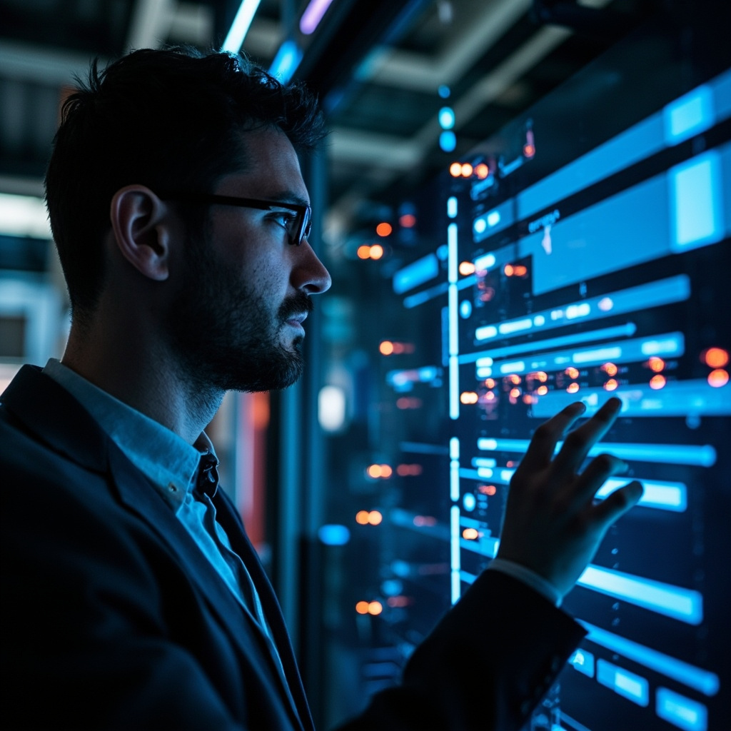 IT security professional applying software patches to dental practice management system