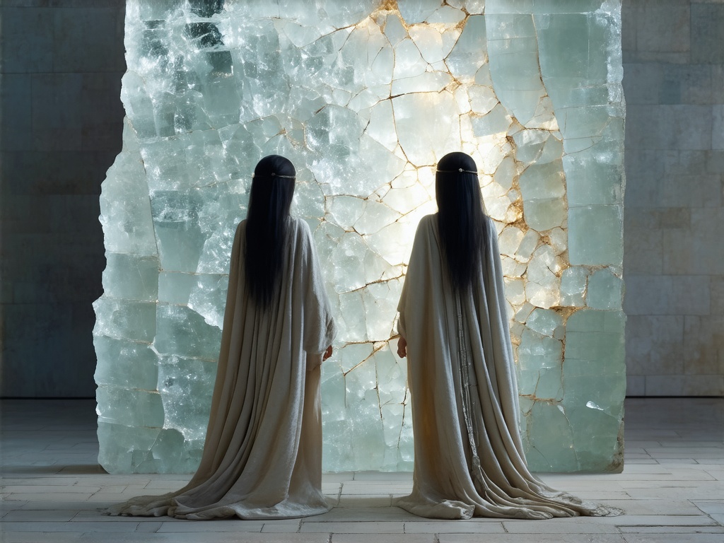 two-women-dressed-in-ancient-robes-looking-at-s9lnyu3mhd