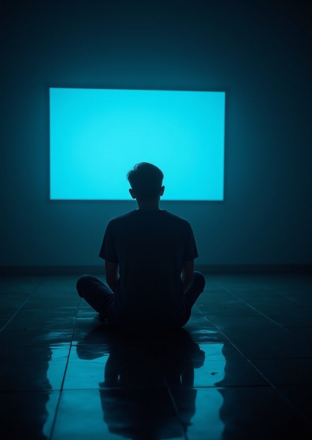 a-lone-figure-sits-silhouetted-against-a-etqln6o0jx