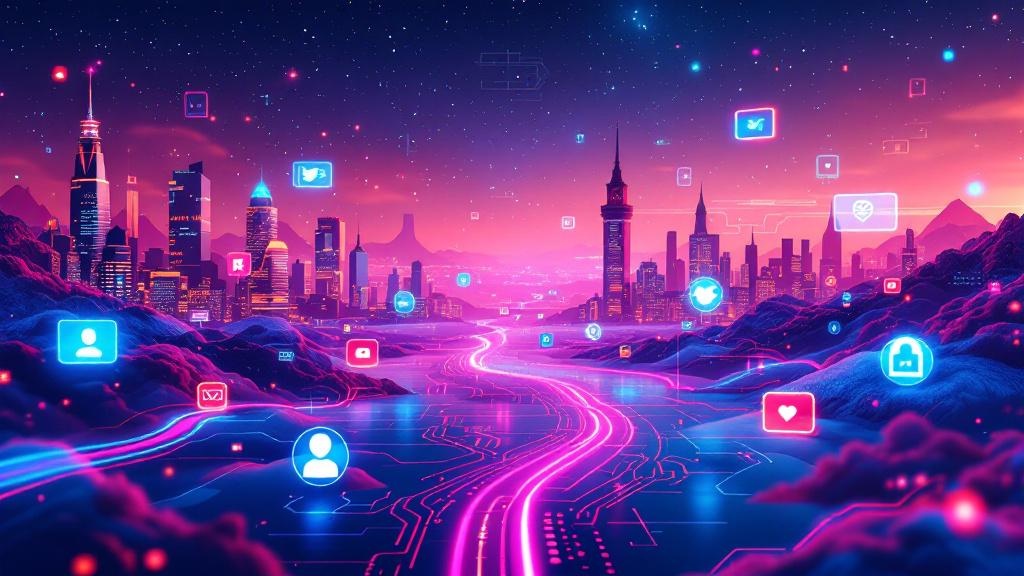 Community manager de empresa programando publicaciones en redes sociales desde su escritorio