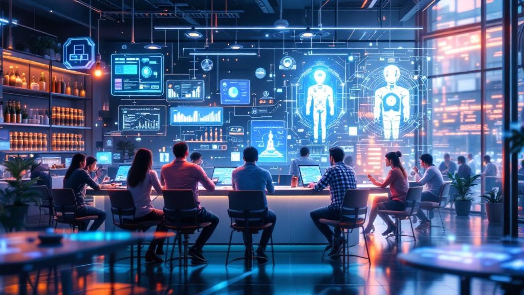 Empresario analizando graficos de reducir costos operativos en hoja de calculo