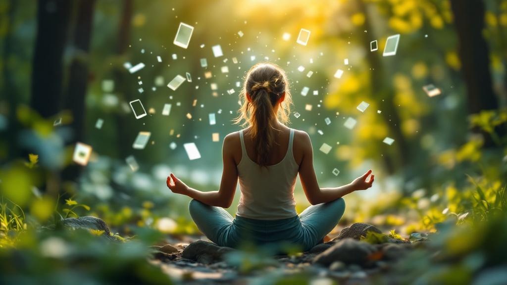 Hombre guardando su teléfono en un cajón para iniciar una desintoxicación digital