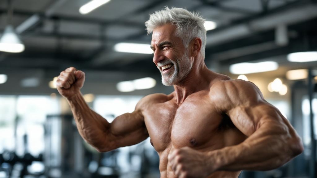 Pareja madura estirando en un parque antes de hacer ejercicios después de los 40