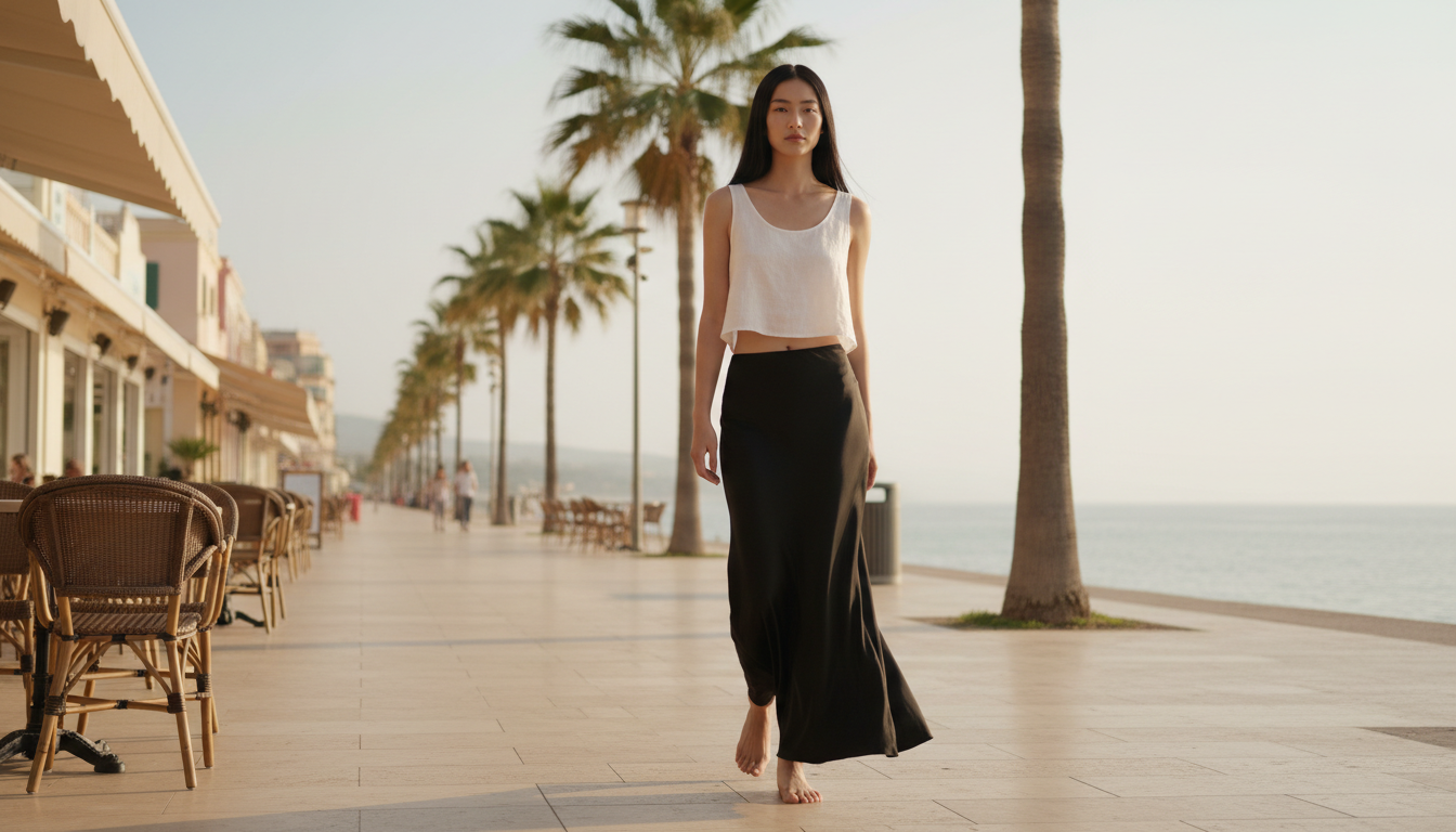 24 Trendy Long Black Skirt Outfit Ideas for Summer 2026 thumbnail