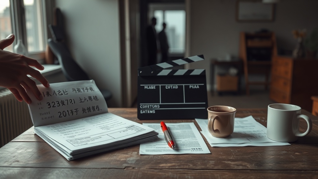 behind-the-scenes set