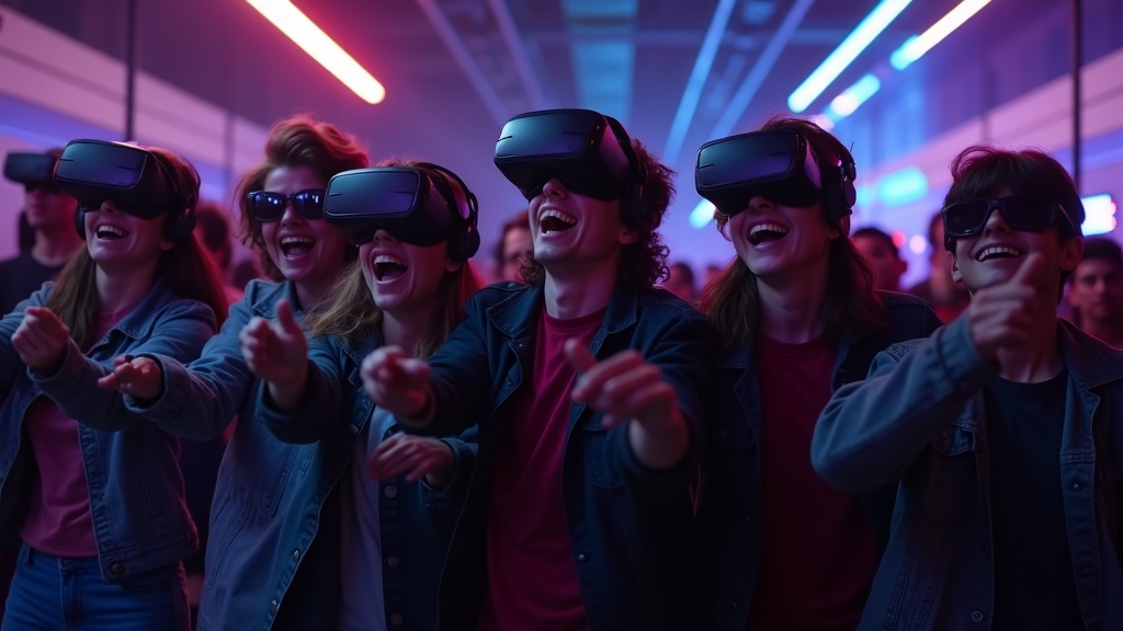 Equipo preparado para la batalla VR