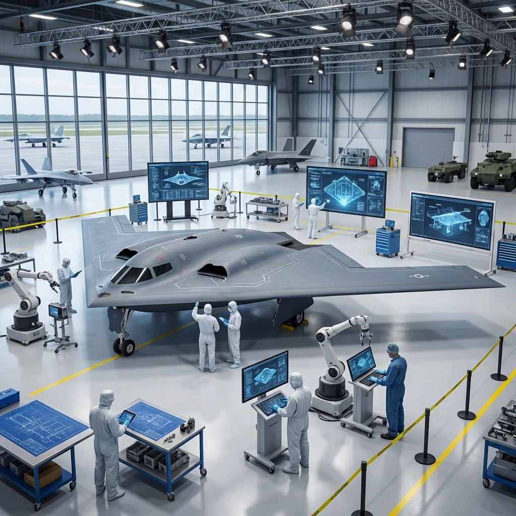 Northrop Grumman Expands B-21 Raider Manufacturing Capacity