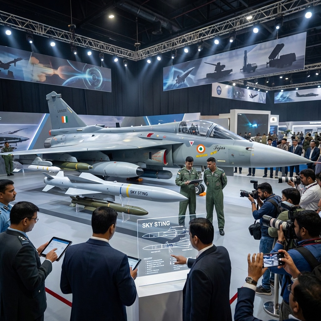 India Pursues Israeli Sky Sting Missile to Enhance LCA Tejas