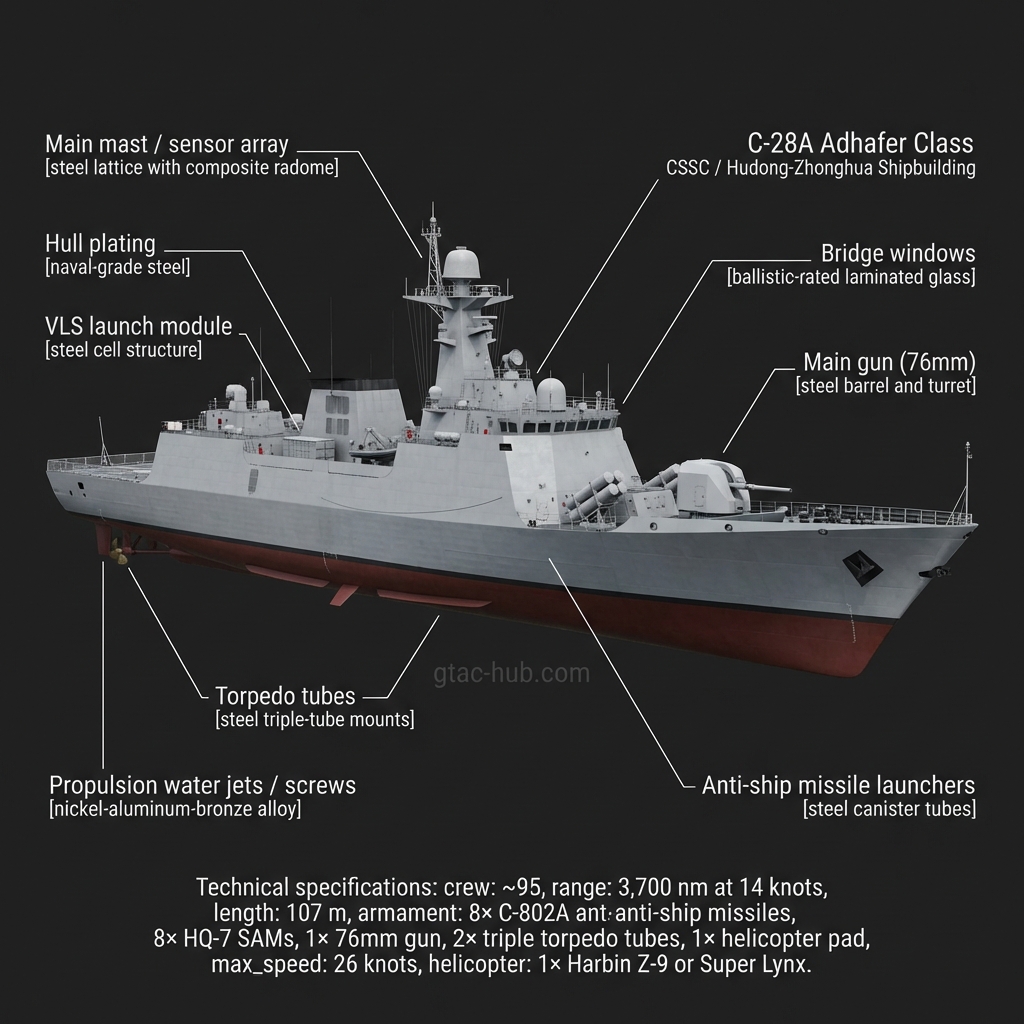 C-28A Adhafer Class Corvette