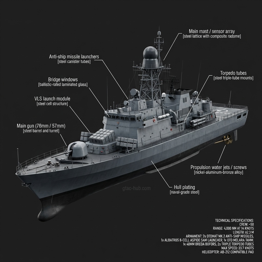 Esmeraldas Class Corvette