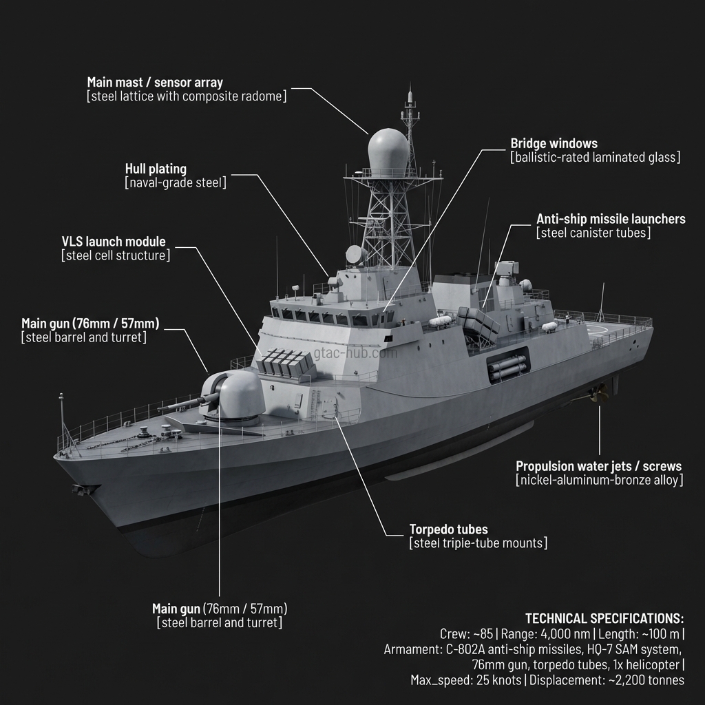 Kalaat Beni Hammad Class Corvette