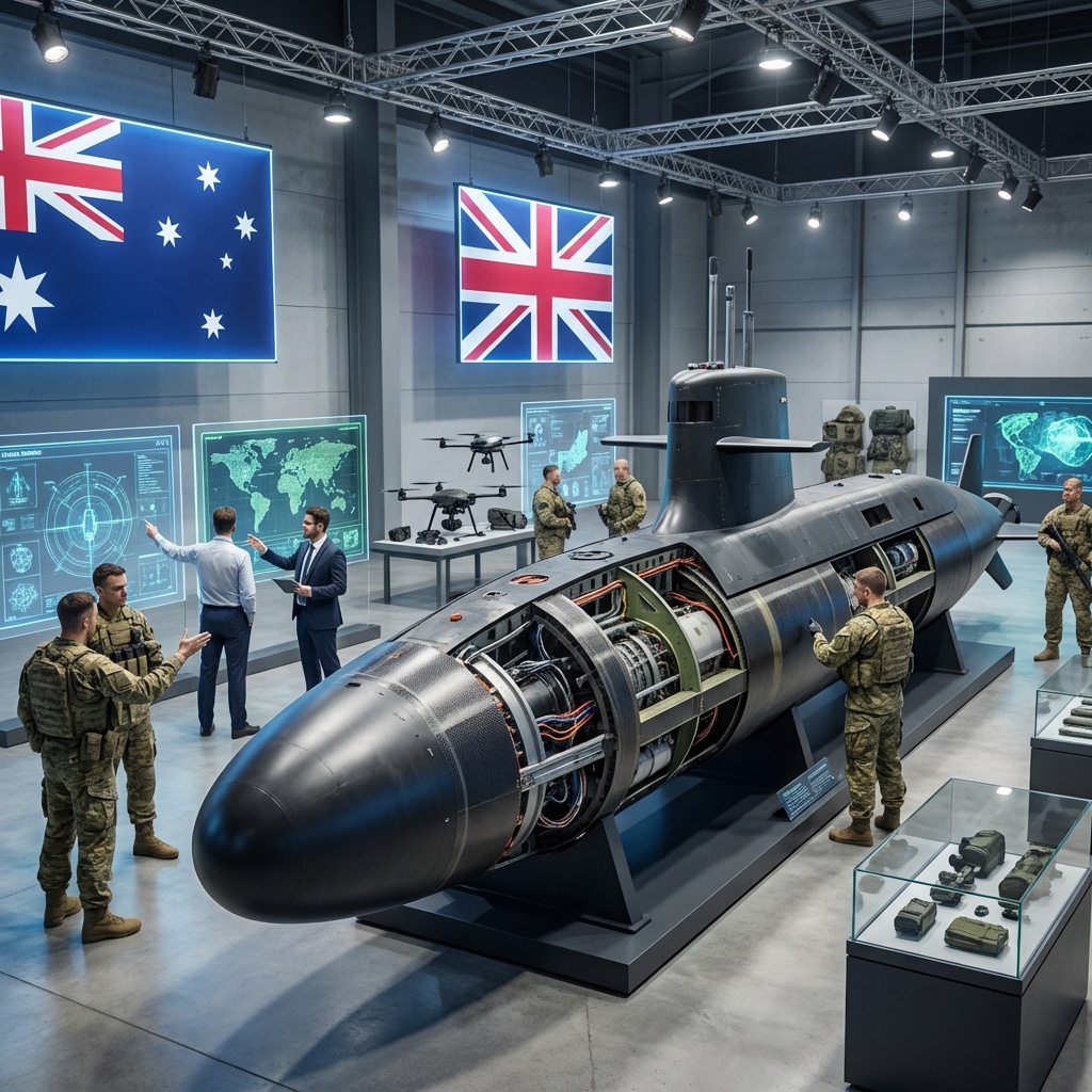 Australia Invests $218 Million in Nuclear Submarine Components