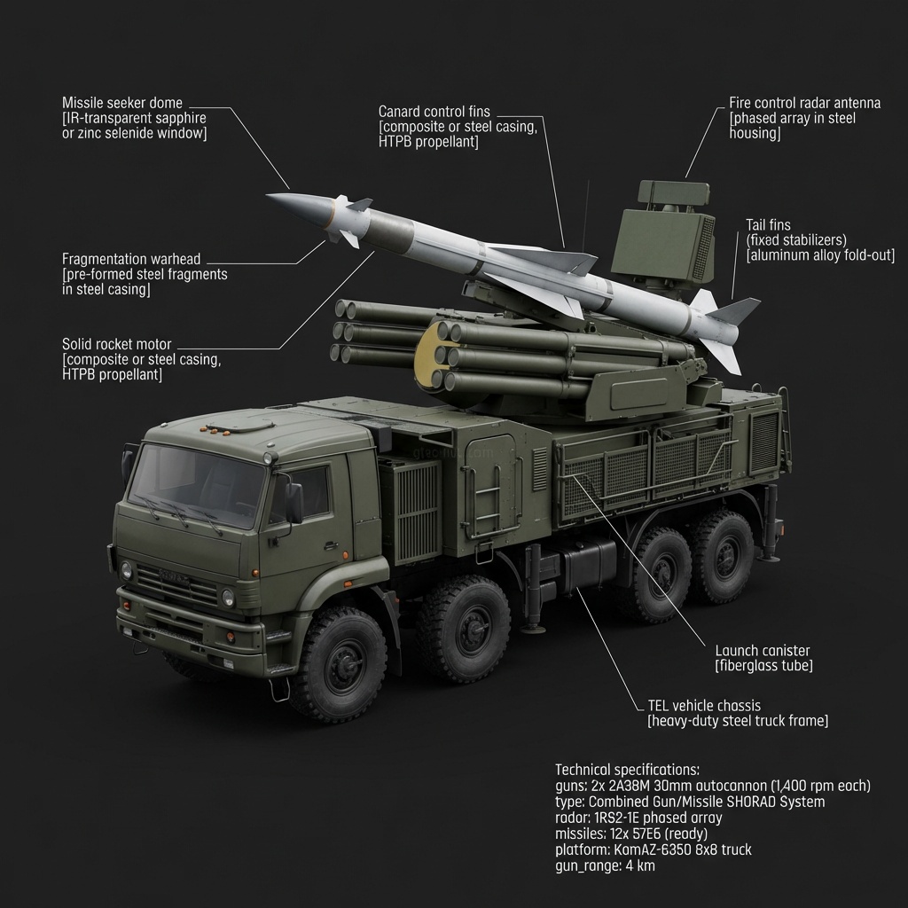 Pantsir-S1 (SA-22 Greyhound)