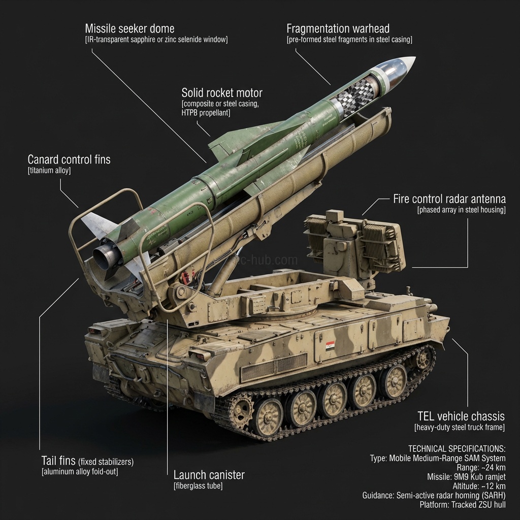 SA-6 Gainful (2K12 Kub)