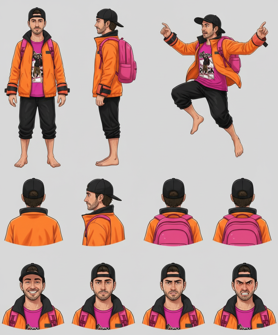 IMPORTANT: Use the provided reference image as the EXACT visual basis for this c