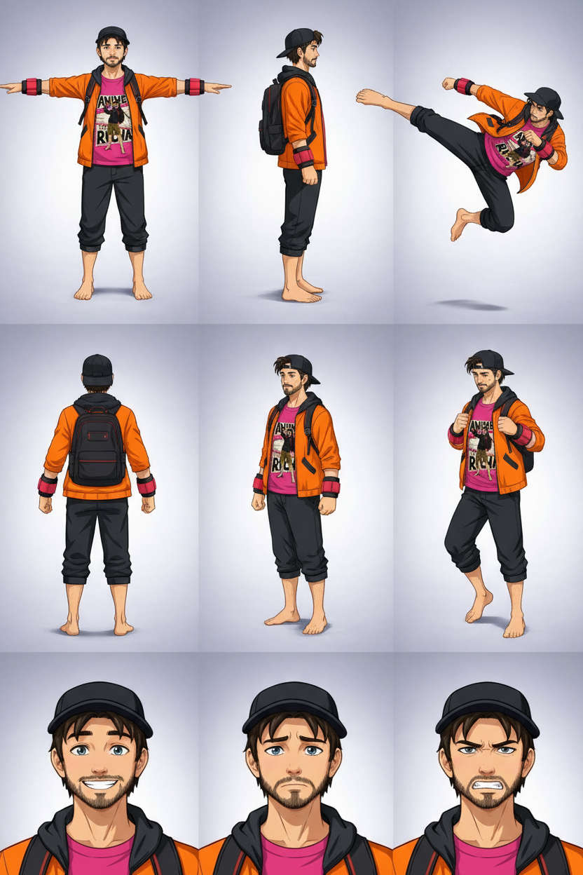 IMPORTANT: Use the provided reference image as the EXACT visual basis for this c