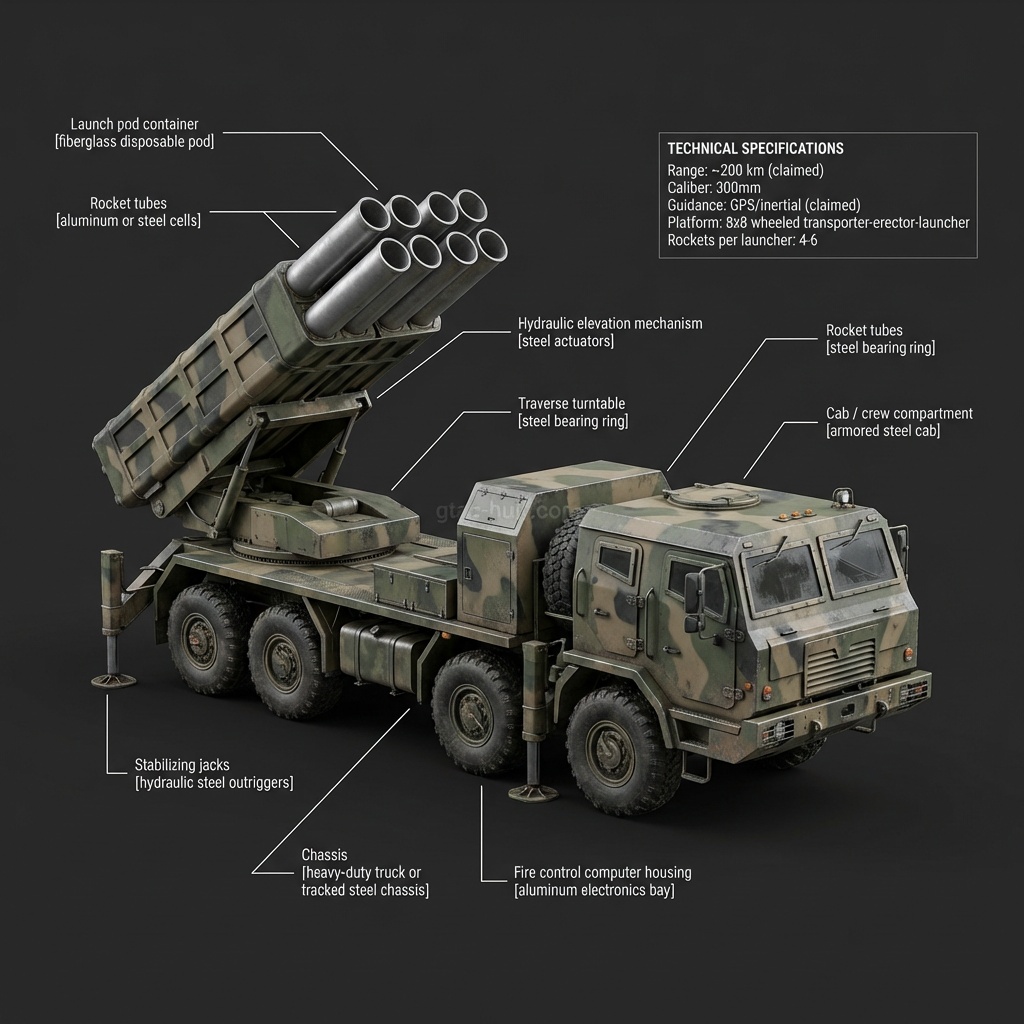 KN-09 300mm Guided MLRS