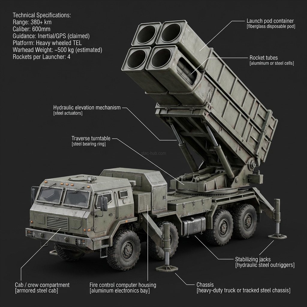 KN-25 600mm Super-Large MLRS