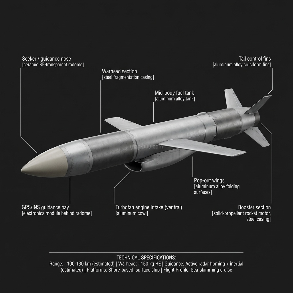 Kumsong-3 Anti-Ship Cruise Missile