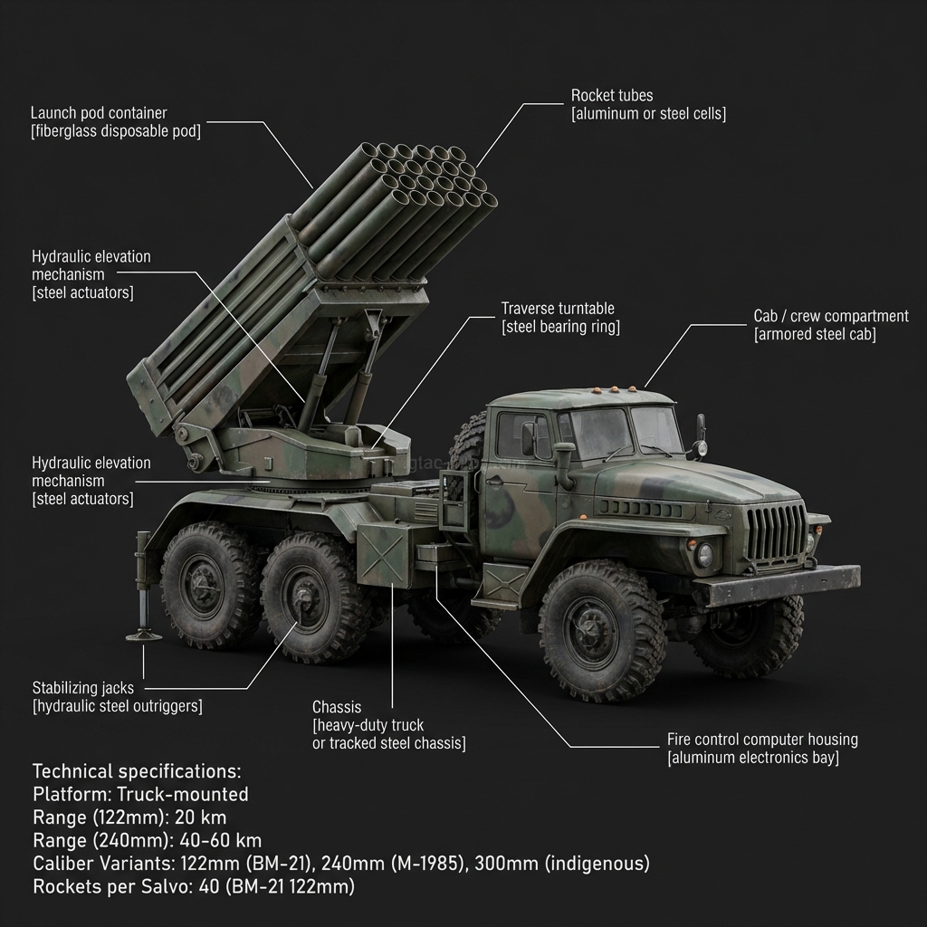 M-1985 / BM-21 Grad MLRS