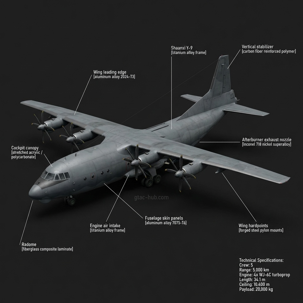 Shaanxi Y-9 Tactical Transport