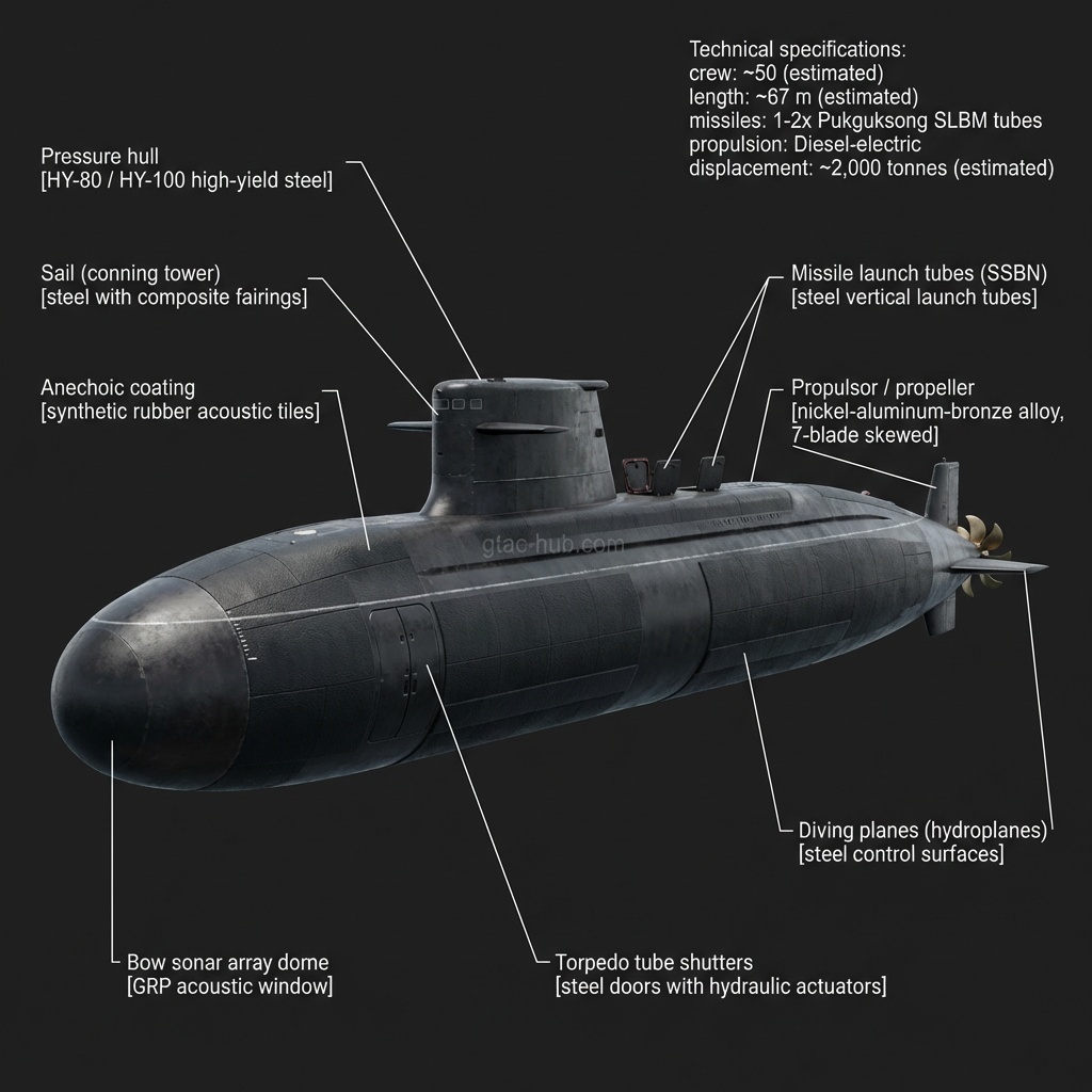 Sinpo-class Ballistic Missile Submarine