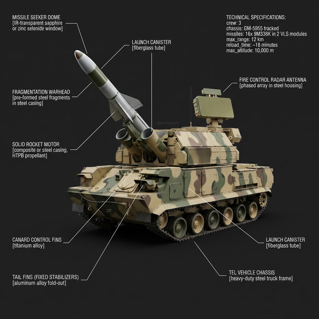 Tor-M2E Air Defense System