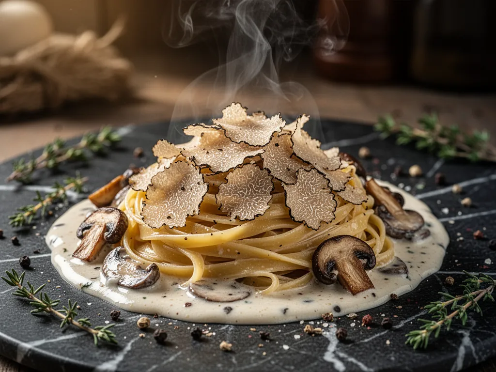 Gourmet Truffle Mushroom Pasta