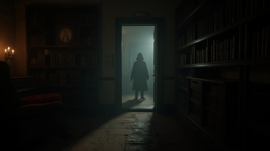 Exploración en primera persona con el dispositivo de sonido en Maid of Sker VR