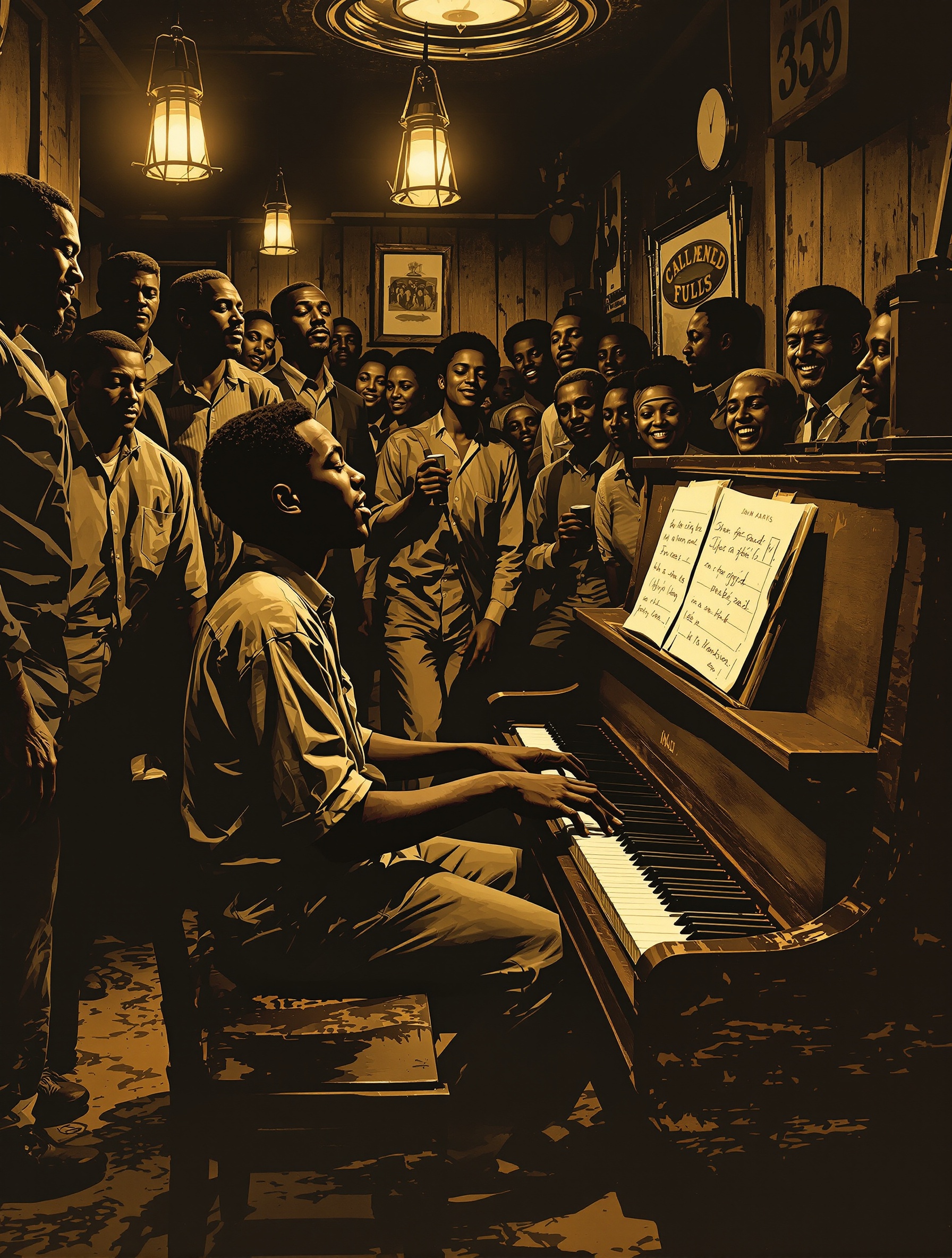 Juke joint piano