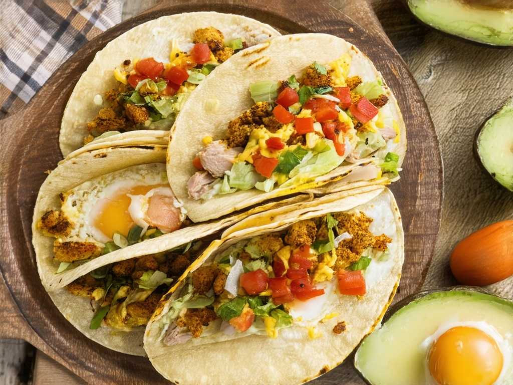 Thanksgiving leftover tacos ingredients preparation