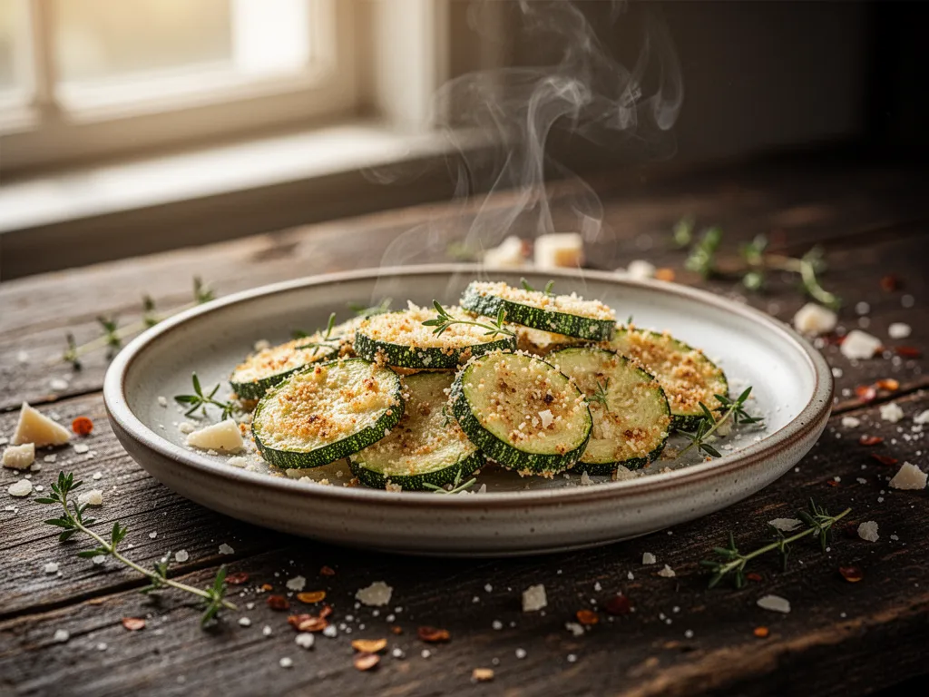 Crispy Parmesan Zucchini