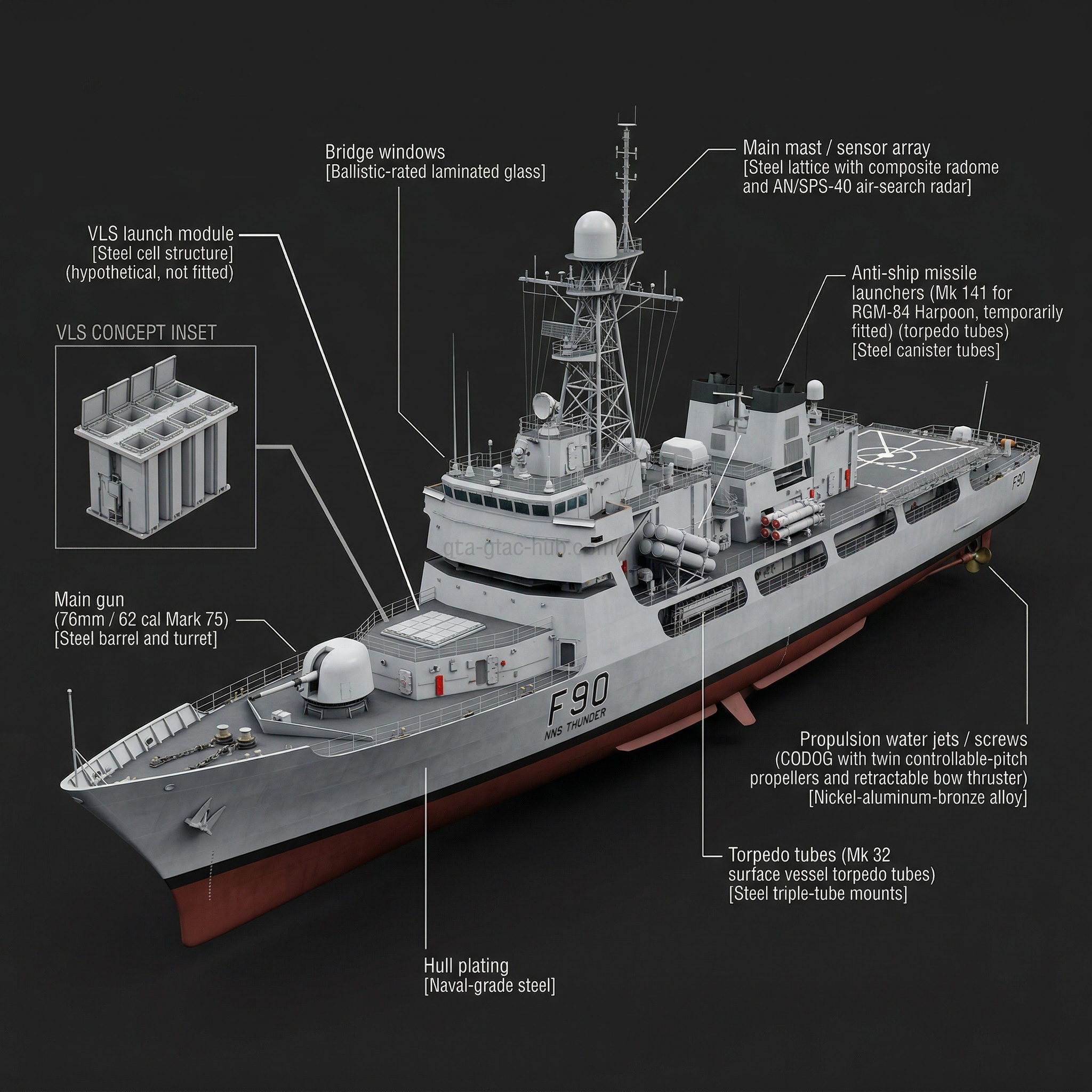 Hamilton Class OPV (NNS Thunder)