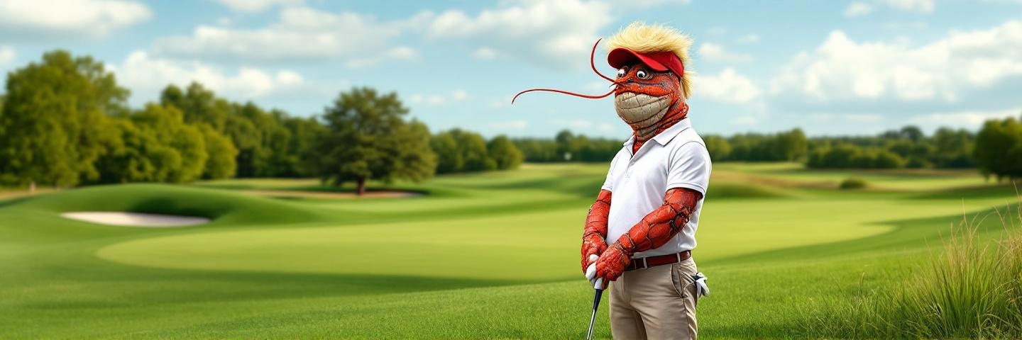 Donald Clawmp Banner