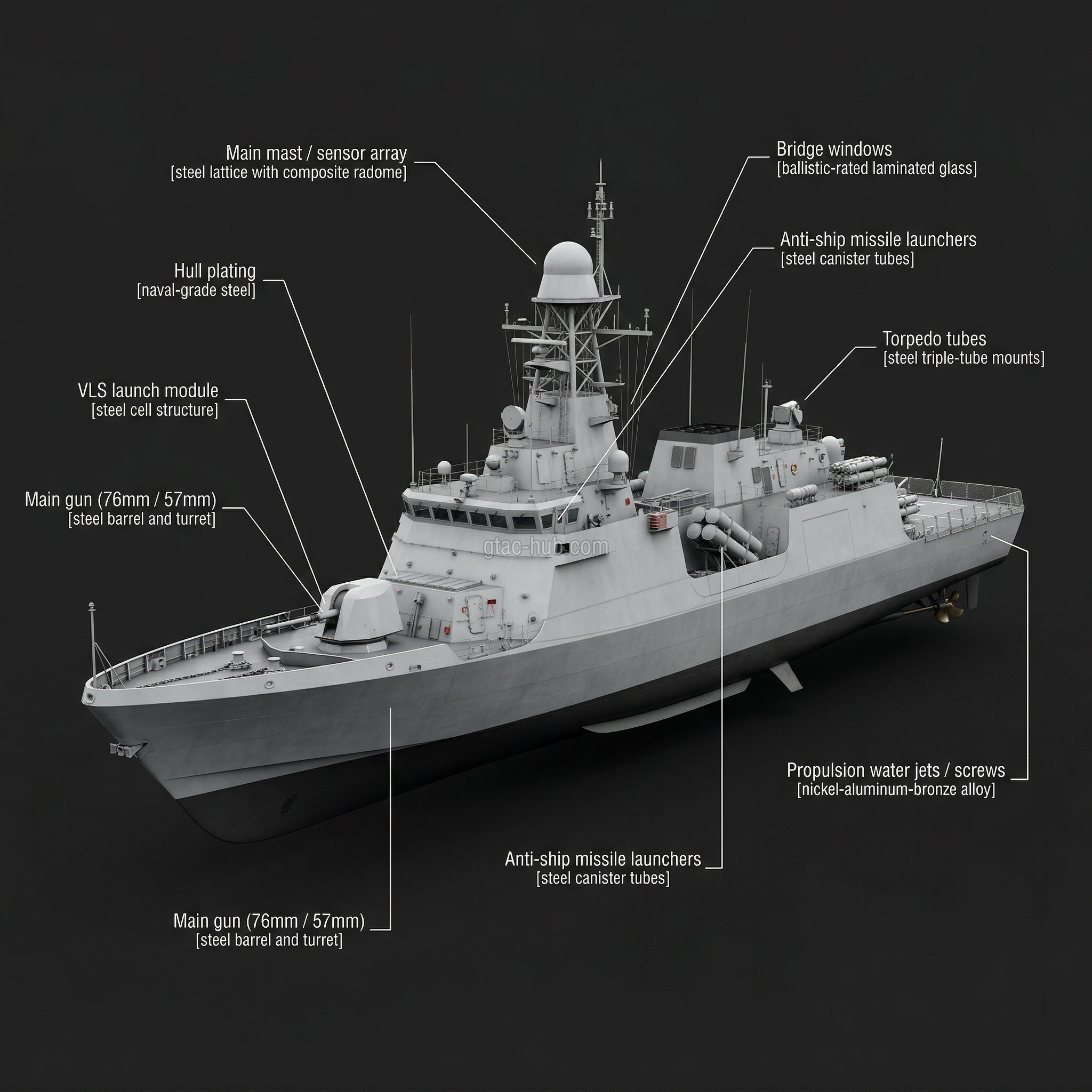 Al-Mared-class Corvette