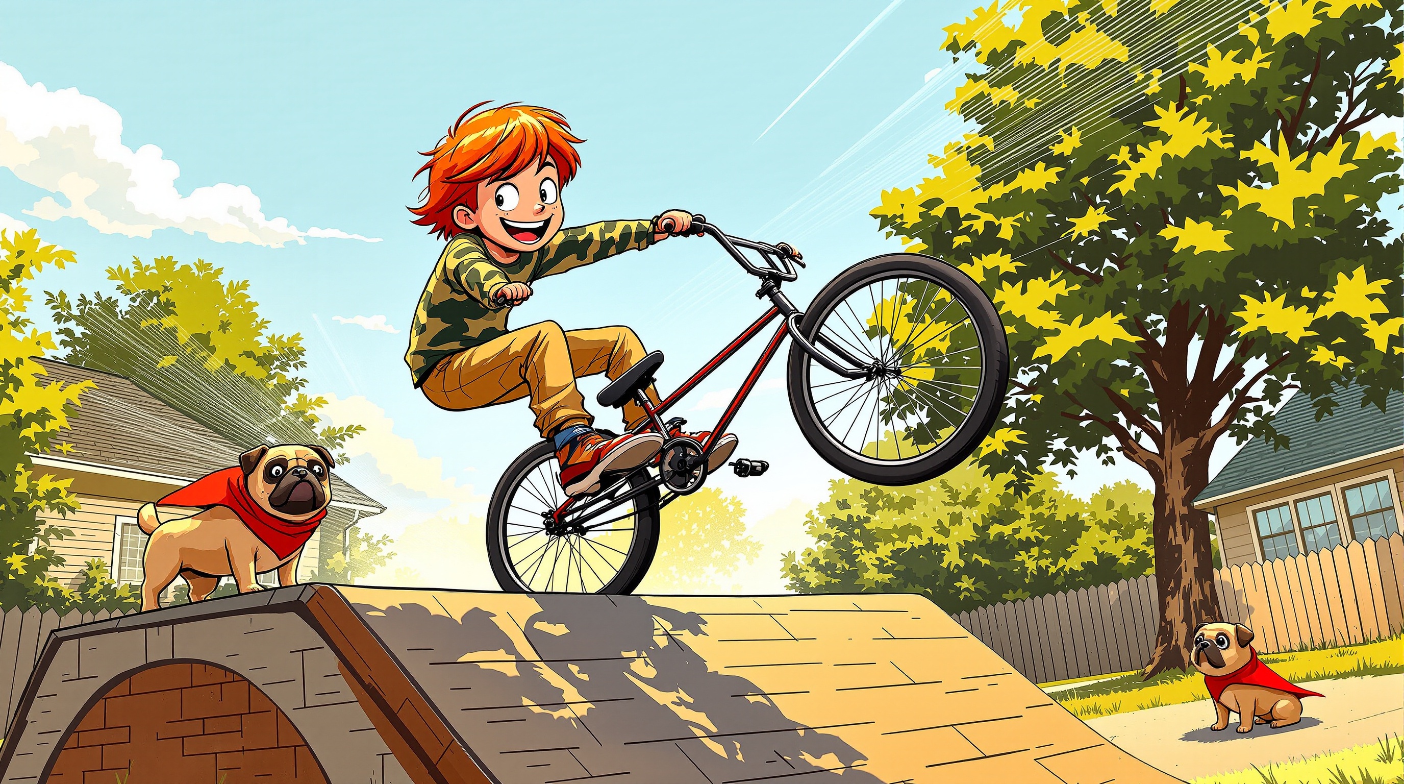 William launches off ramp on The Rocket