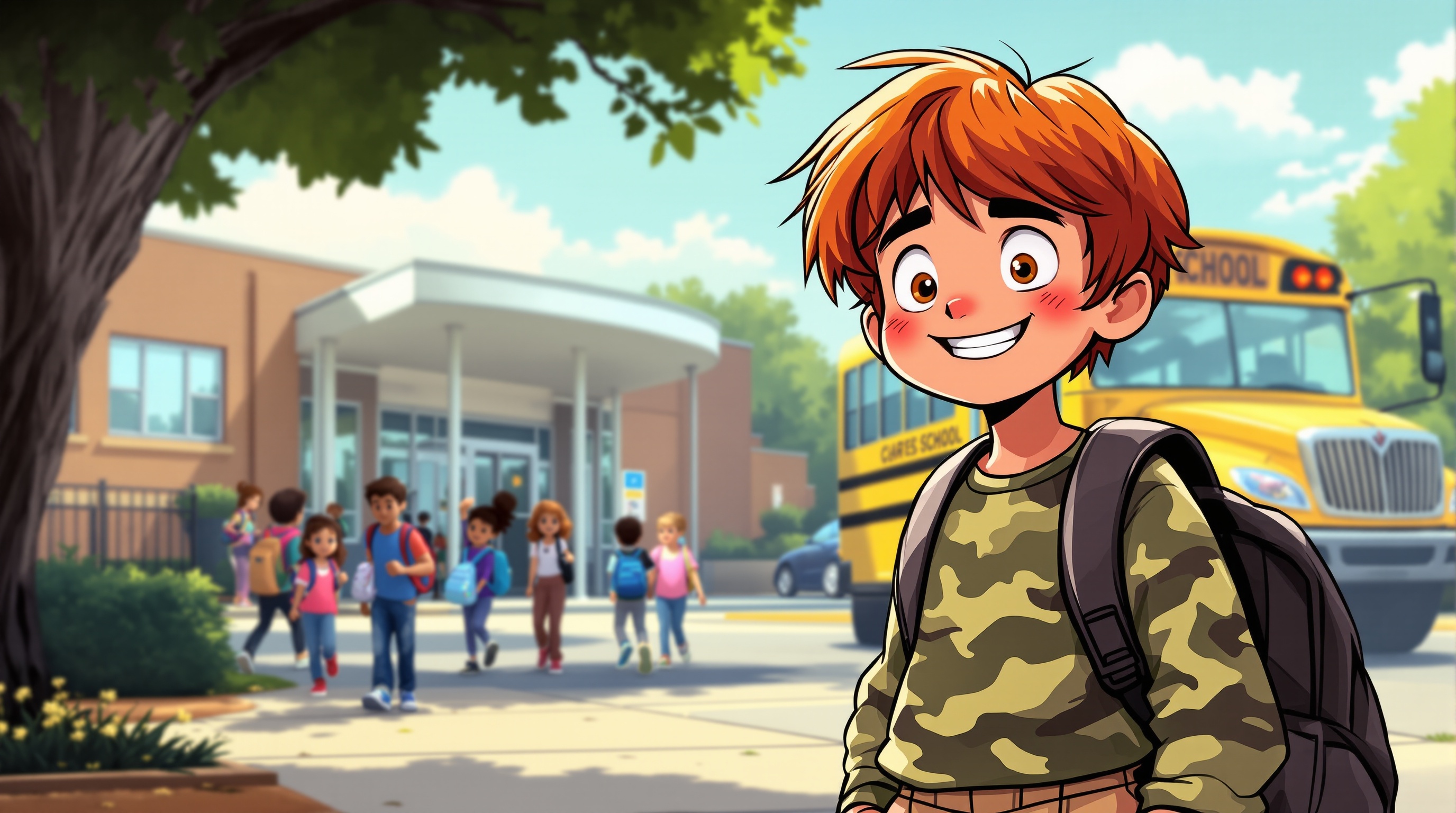 William arrives at PDS with suspicious backpack