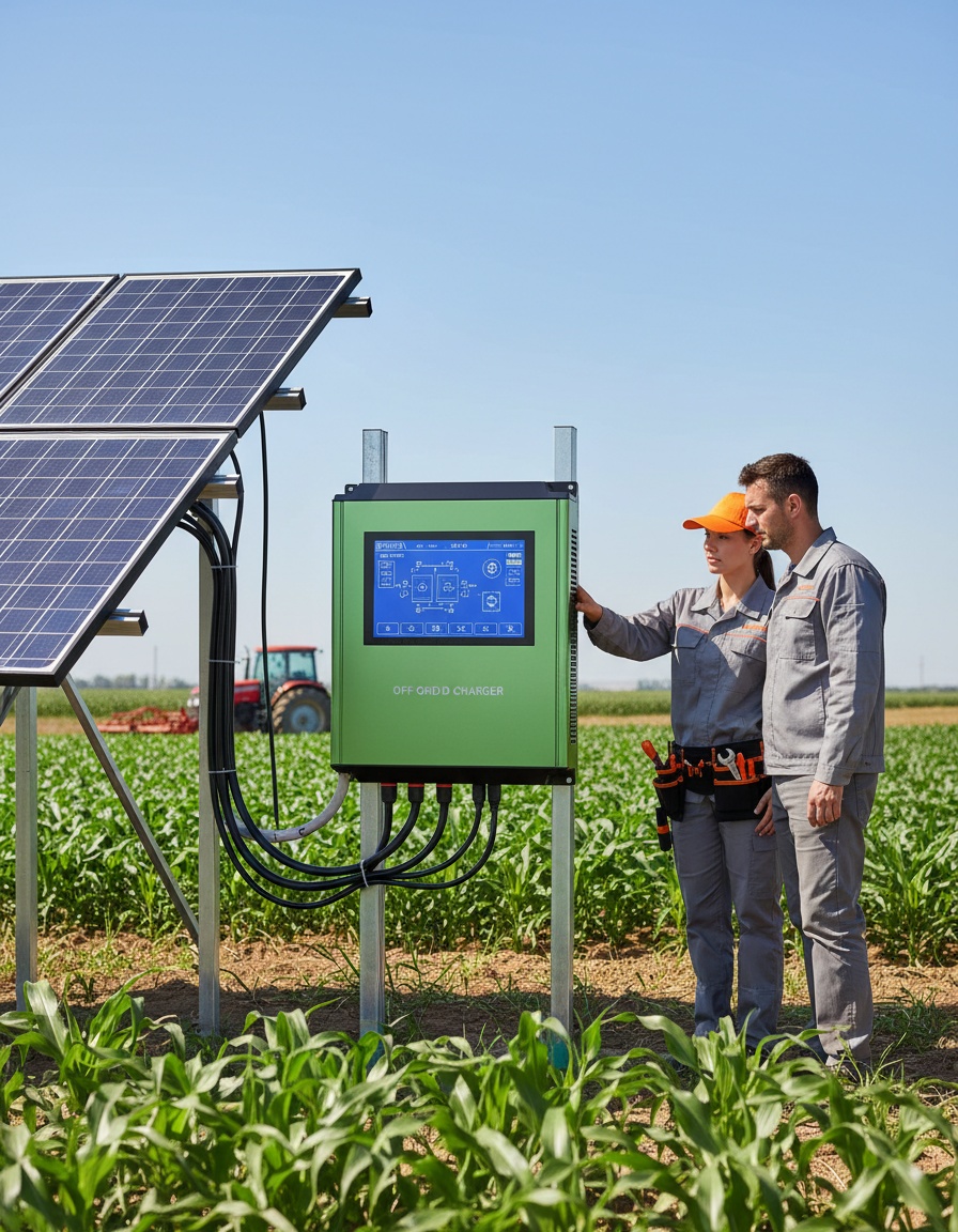Avance en energía solar: nuevo inversor cargador off-grid con tecnología MPPT y salida de onda sinusoidal pura