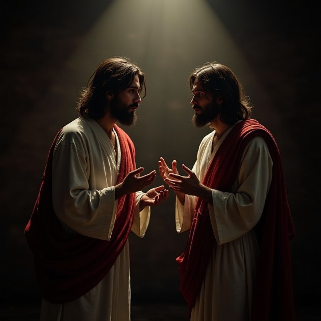 jesus-and-nicodemus-talking-in-a-darkened-room-fv61vk4j6k