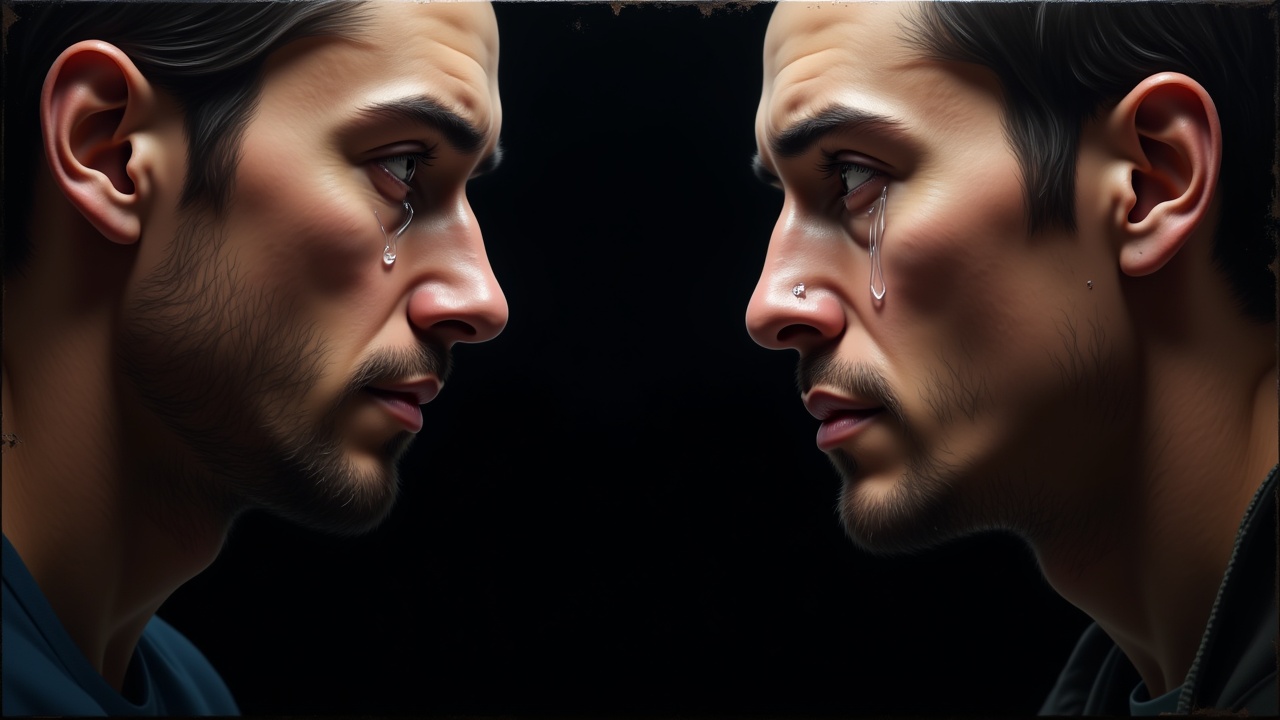 dos-hombres-uno-en-cada-lado-mirandose-sa5mtk7hk5