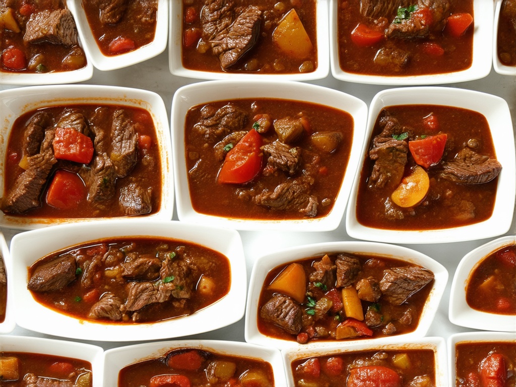 Illustration of a mysterious lost beef stew recipe