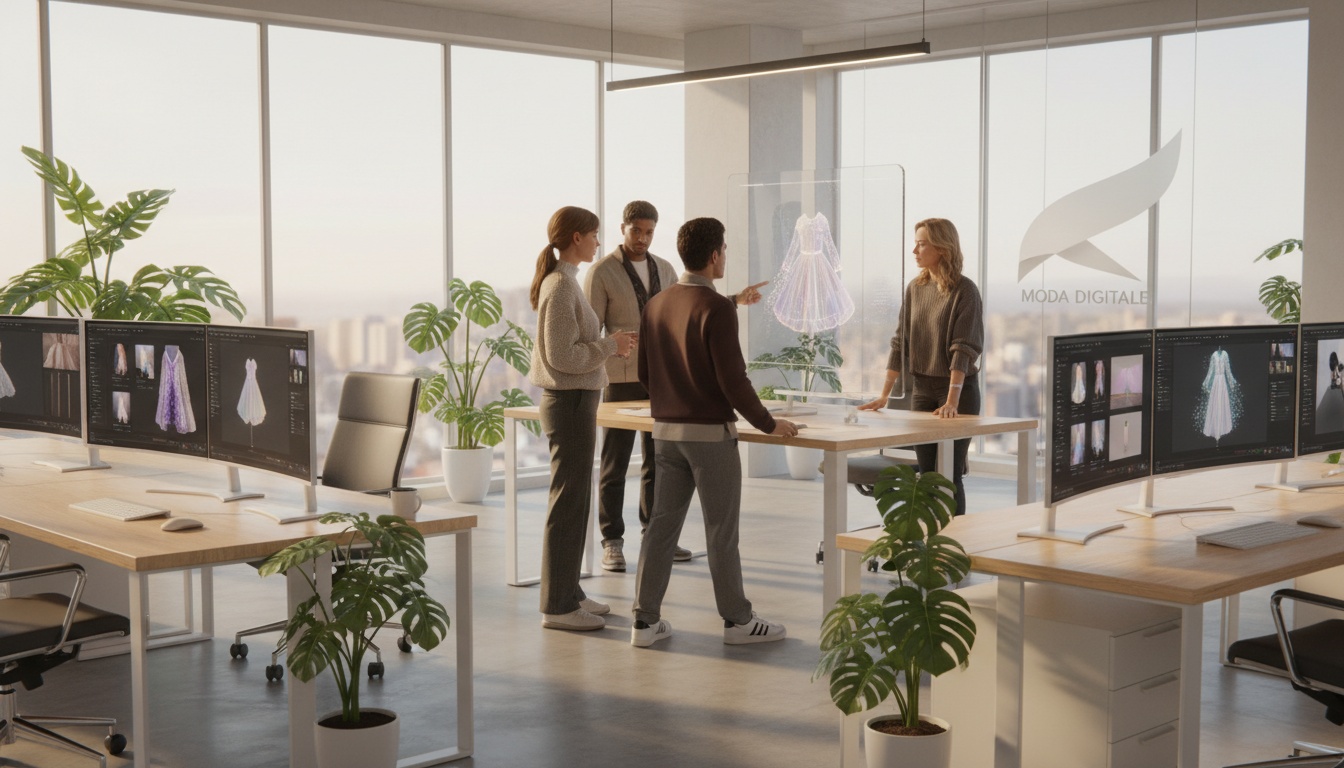 AI fashion video example