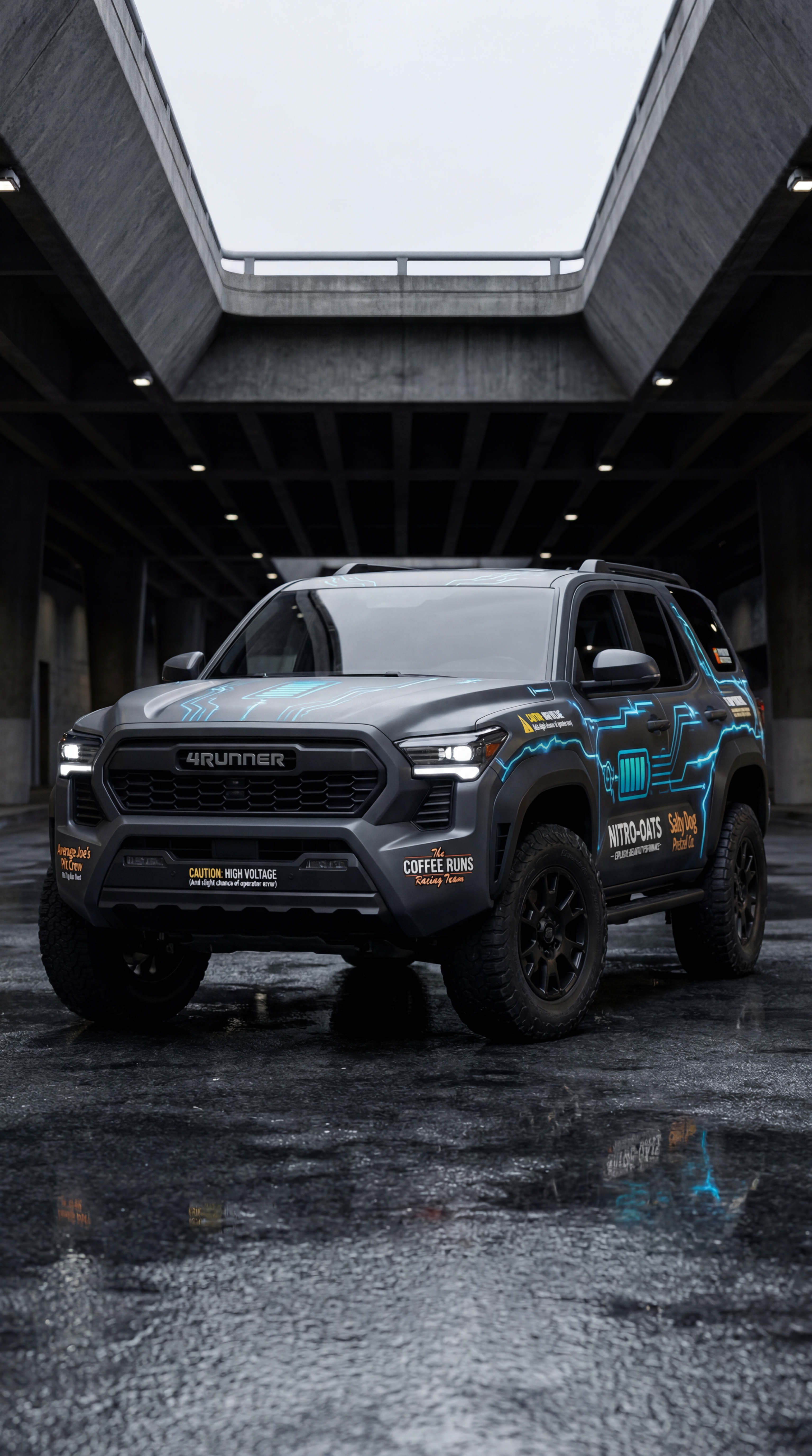 2026 Toyota 4Runner Concept: Interior & Specs AI car wrap design on 2026 toyota 4runner concept: interior & specs style