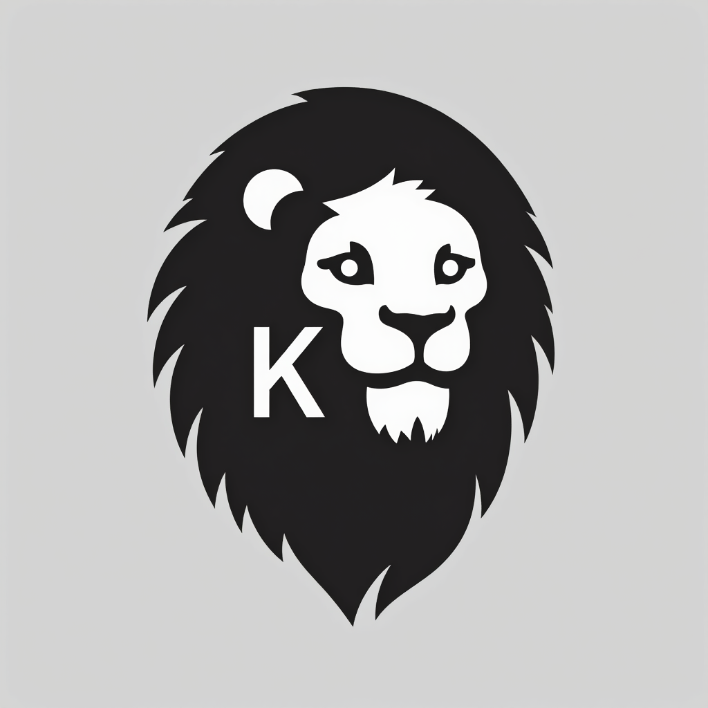 lion-with-a-letter-k-fqmgmy8bvr