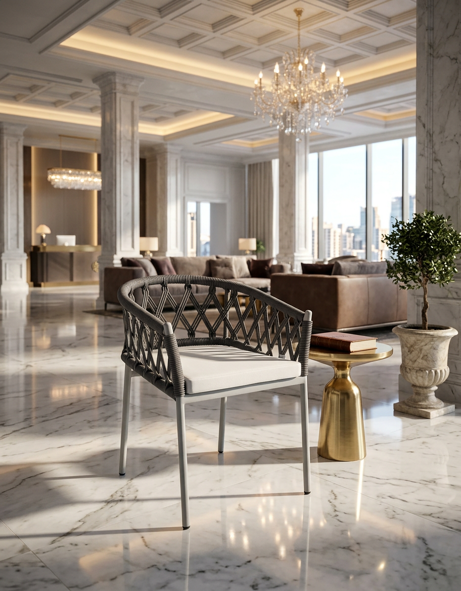 Akse Sandalye in Özel Sahne, Lüks Otel Lobisi scene 5