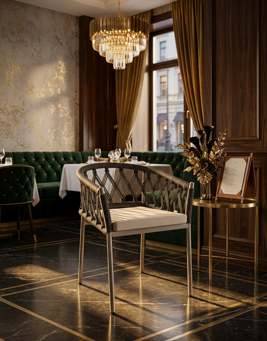 Akse Sandalye in Özel Sahne, Lüks Otel Lobisi scene 2