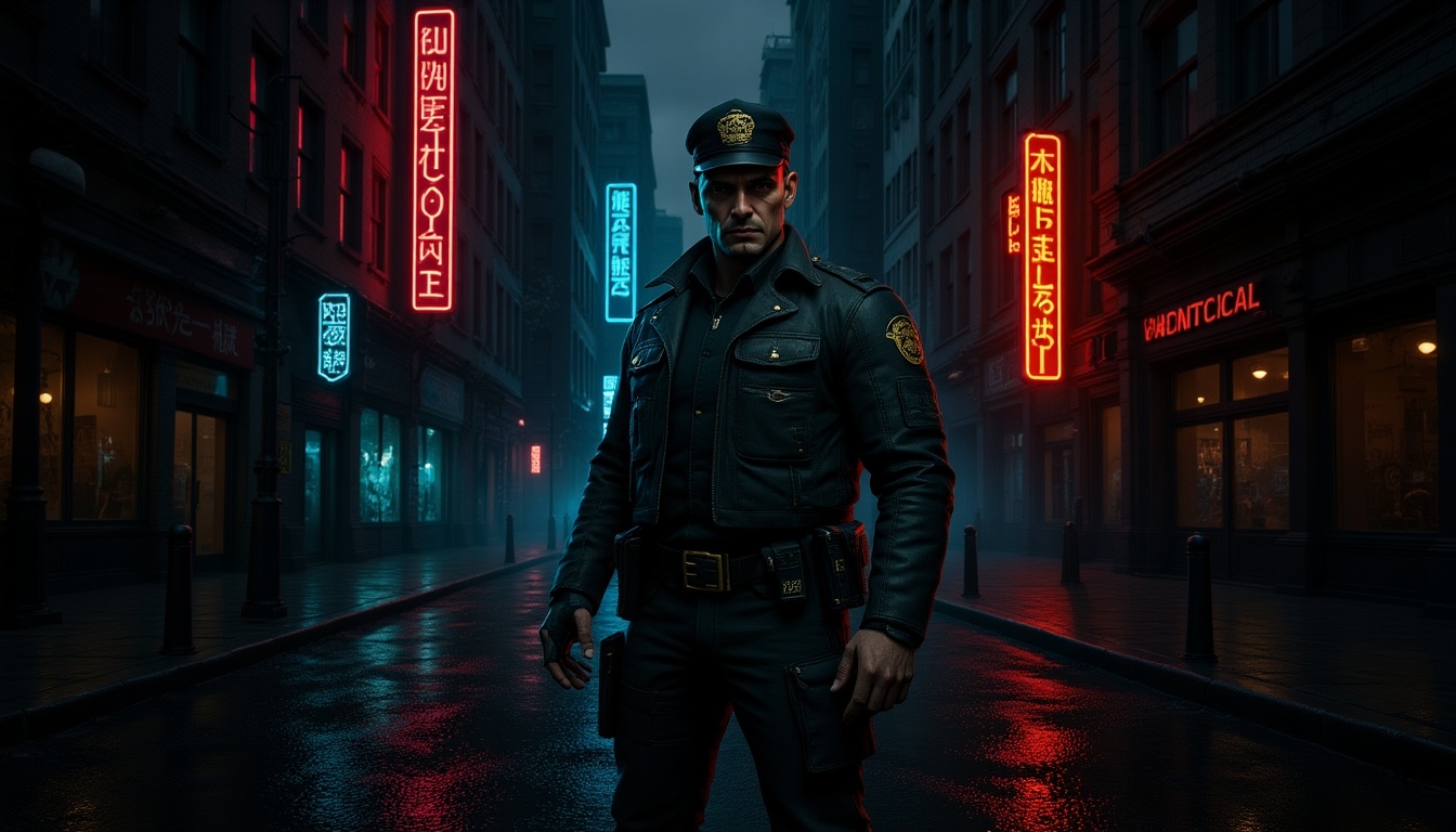 un-inspecteur-de-police-privee-en-uniforme-rtmvo1m0uw