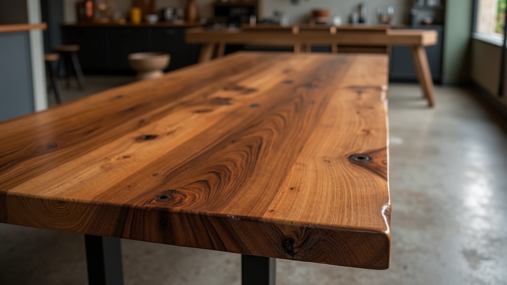 Как защитить деревянный стол от горячих предметов: эффективность масла-воска и секреты сохранения структуры древесины