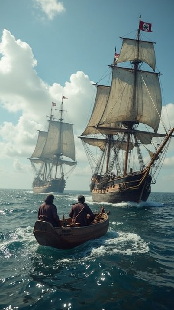 un-combat-naval-au-18eme-siecle-entre-une-petite-cagmnxoepg